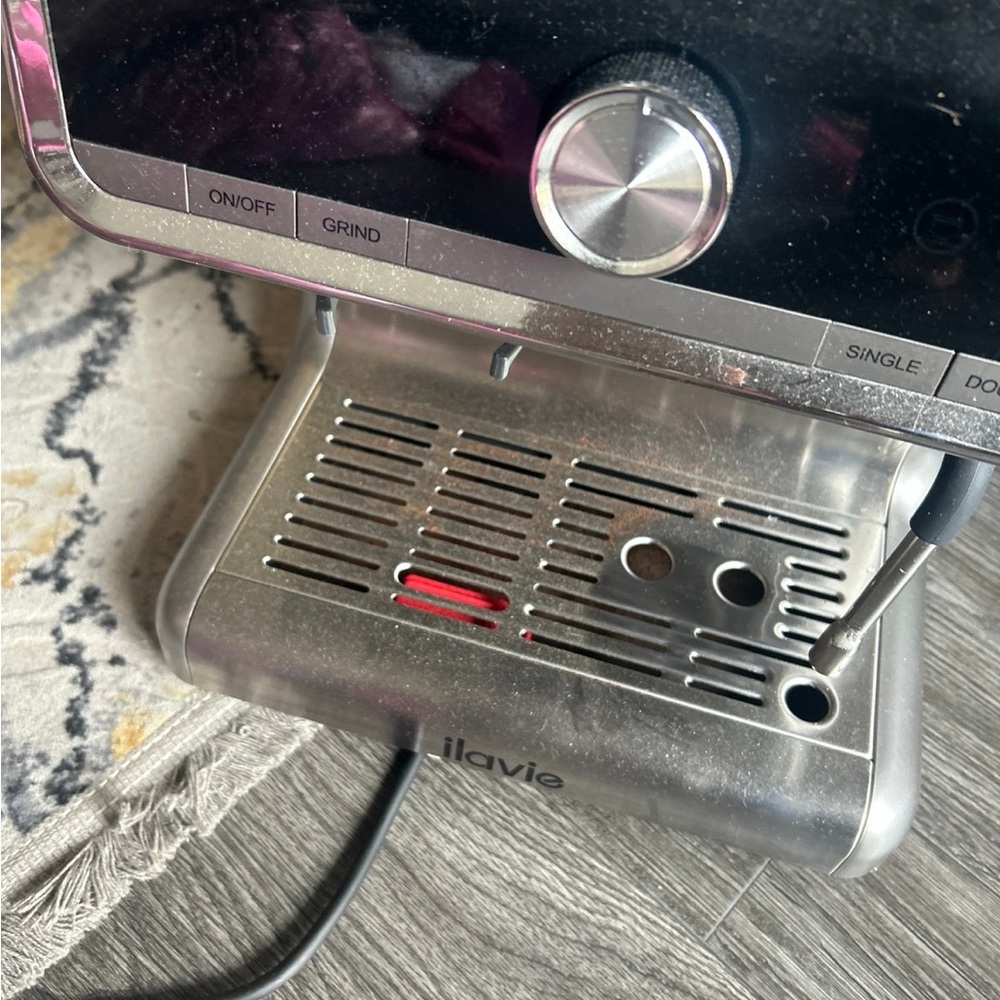Stainless Steel Modern Coffee Machine Control Panel